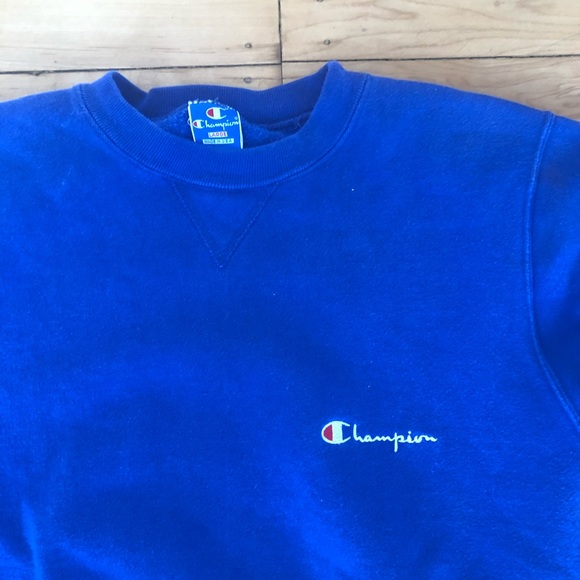 Vintage Champion Spell Out Sweatshirt USA Made L - Picture 2 of 3